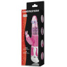 Baile Vibro Rabbit Rotatif Fascination 28cm Rose